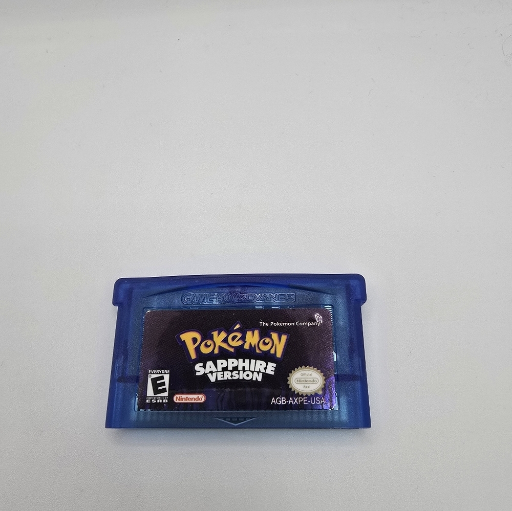 Pokémon Gameboy Advance Game Sapphire Version - Reproduction